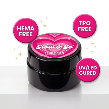 HEMA + TPO FREE Glow & Go Solid Tip Gel 5g