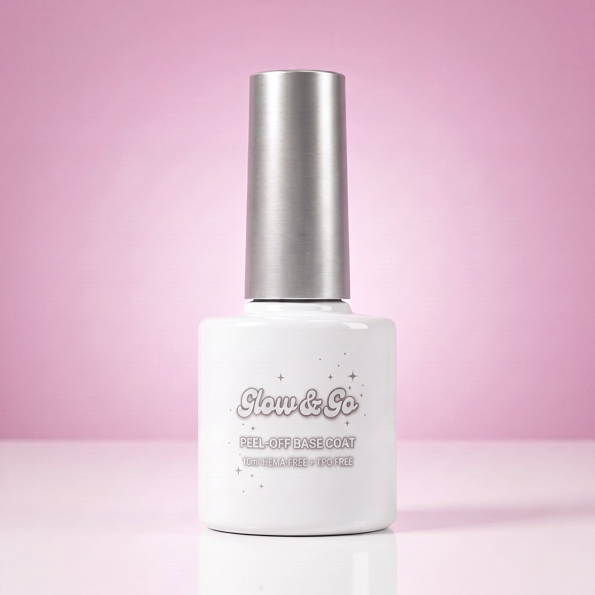 HEMA + TPO FREE Glow & Go Peel-Off Base Coat UV 10ml