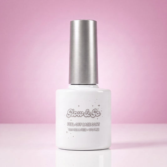 HEMA + TPO FREE Glow & Go Peel-Off Base Coat UV 10ml