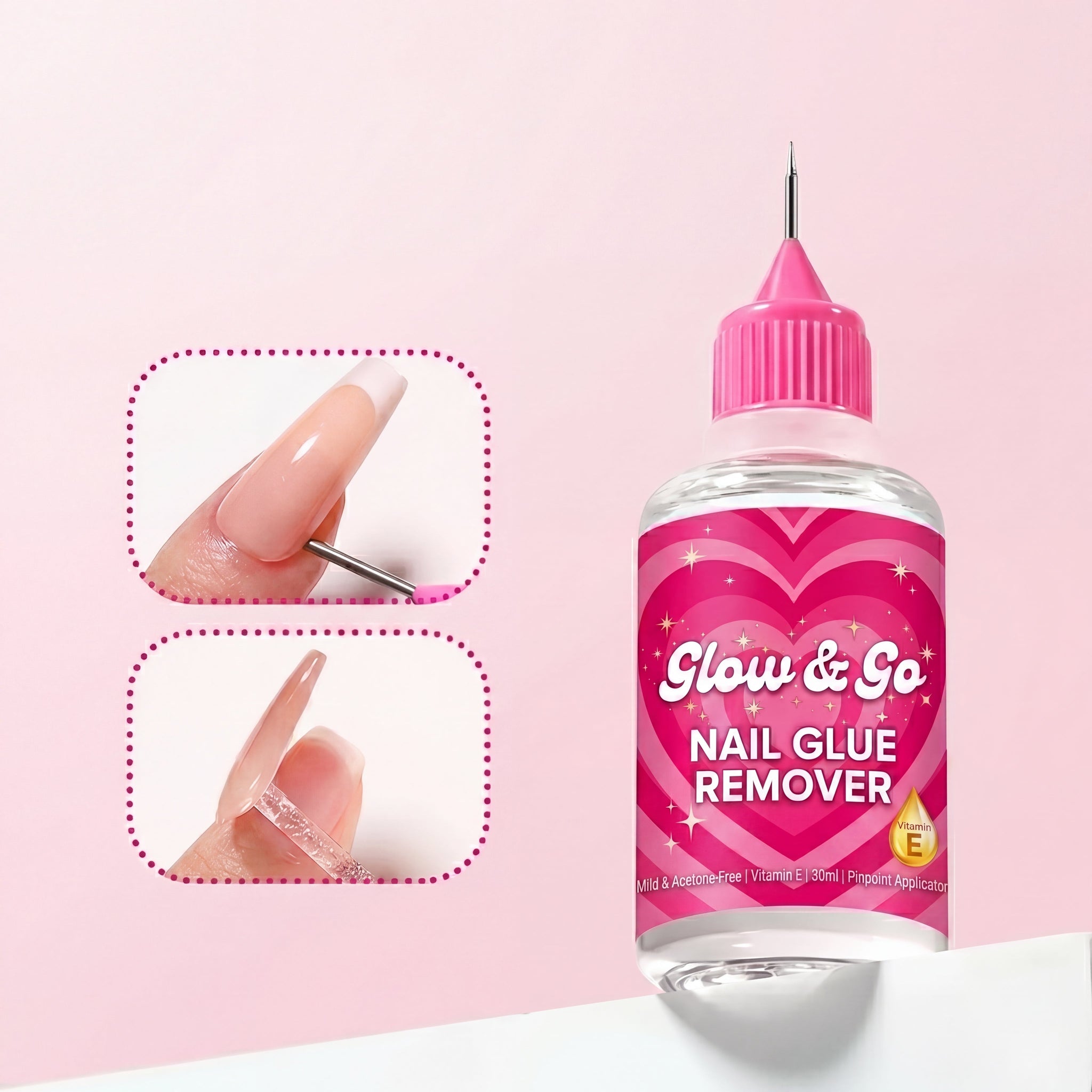 Glow & Go Nail Glue Remover 30ml