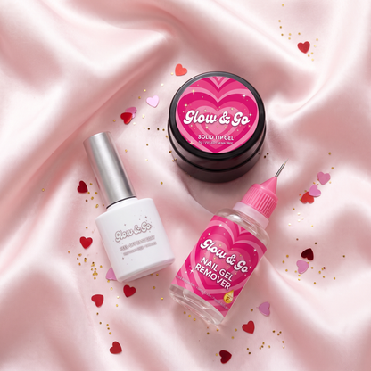Glow & Go Refill Trio — Gel + Base Coat + Remover